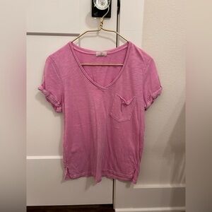 Anthropologie v neck t shirt